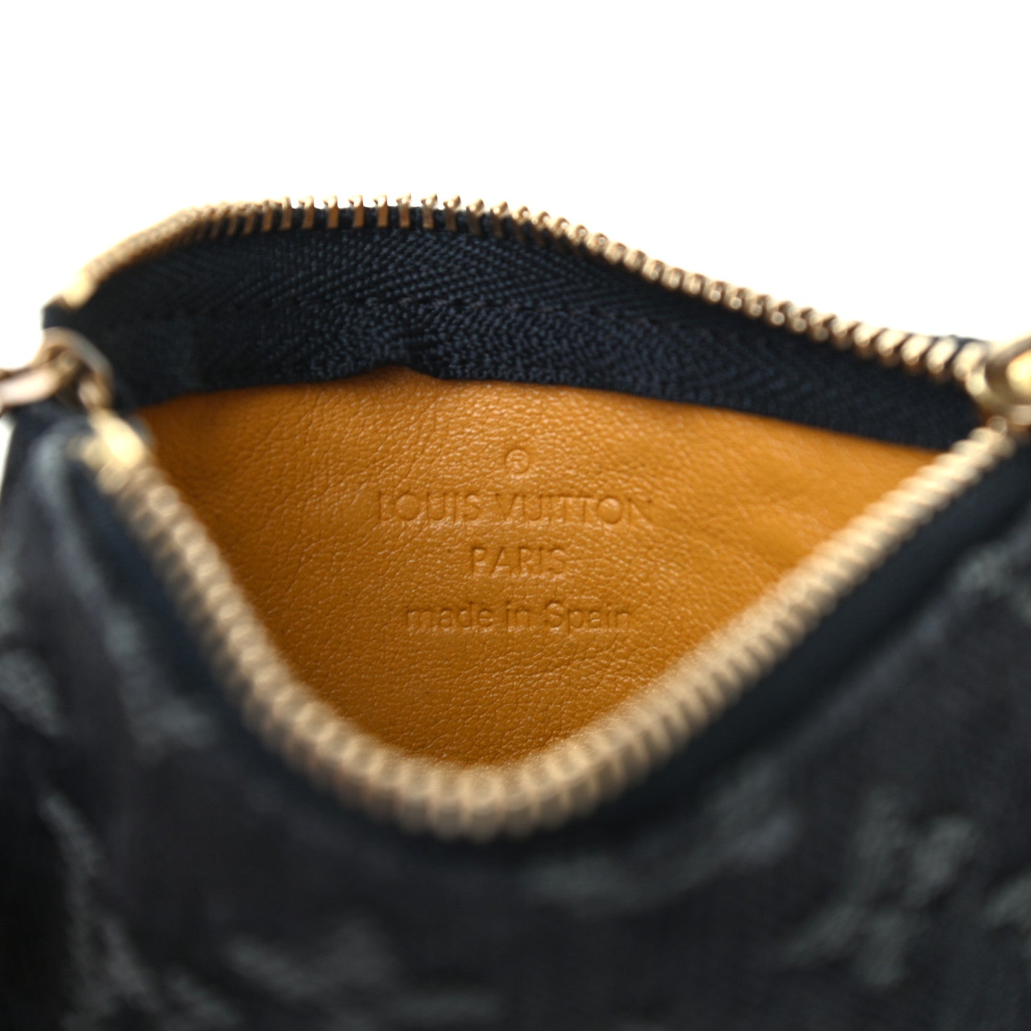 Louis Vuitton Denim Neo Key Pouch Black 5 of 6