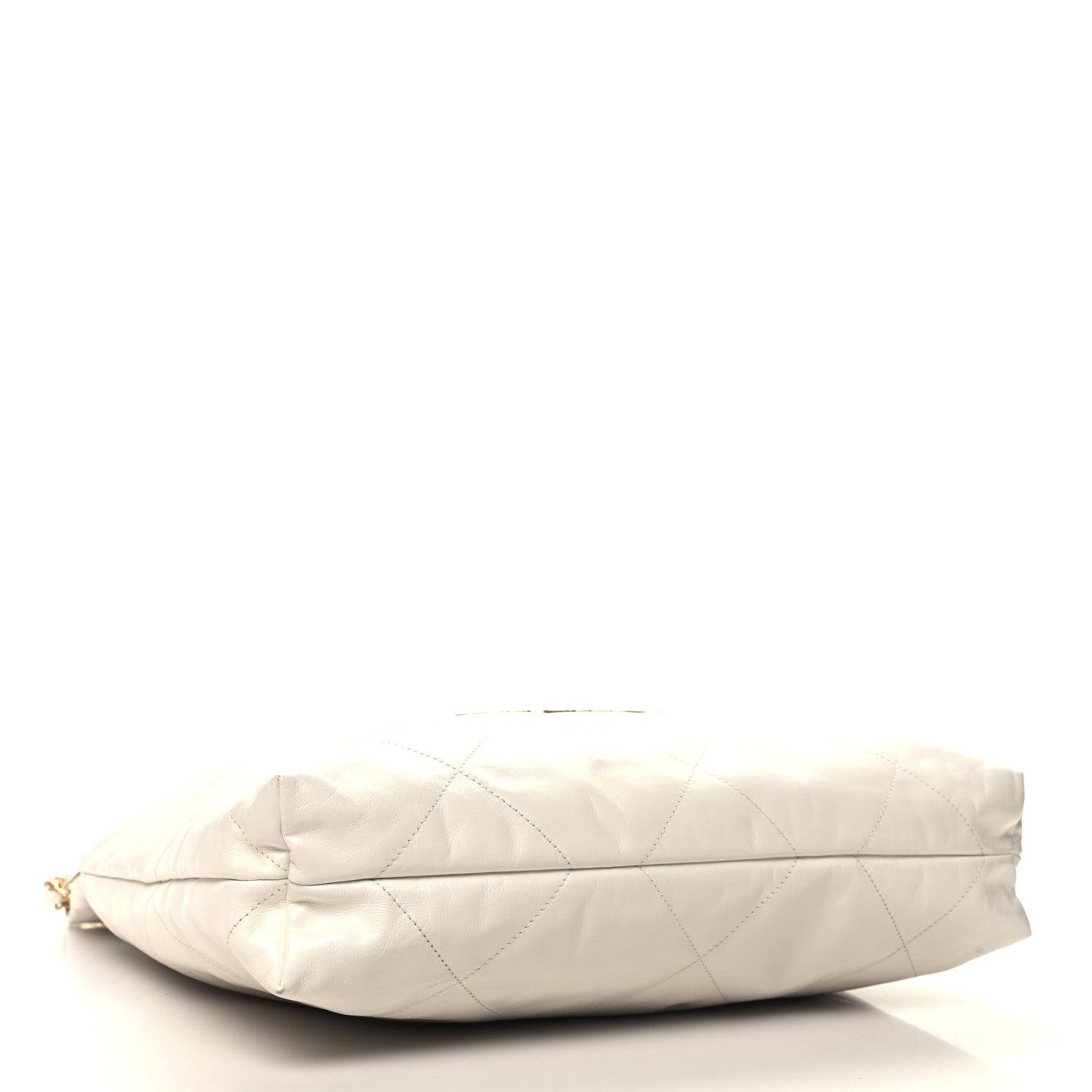 Chanel Shiny Calfskin Quilted Chanel 22 White 5 of 12