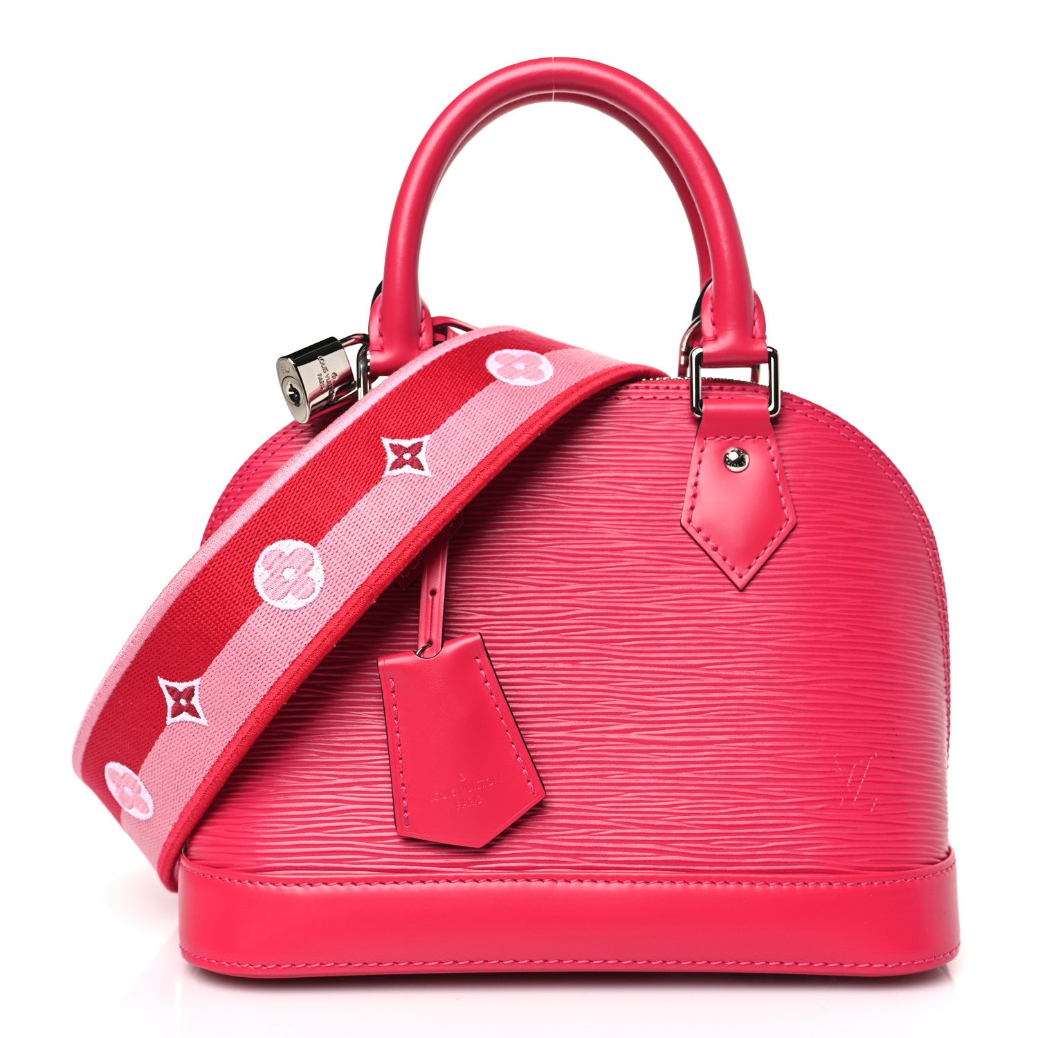 Louis Vuitton Epi Jacquard Alma BB Rose Pondicherry 1 of 8