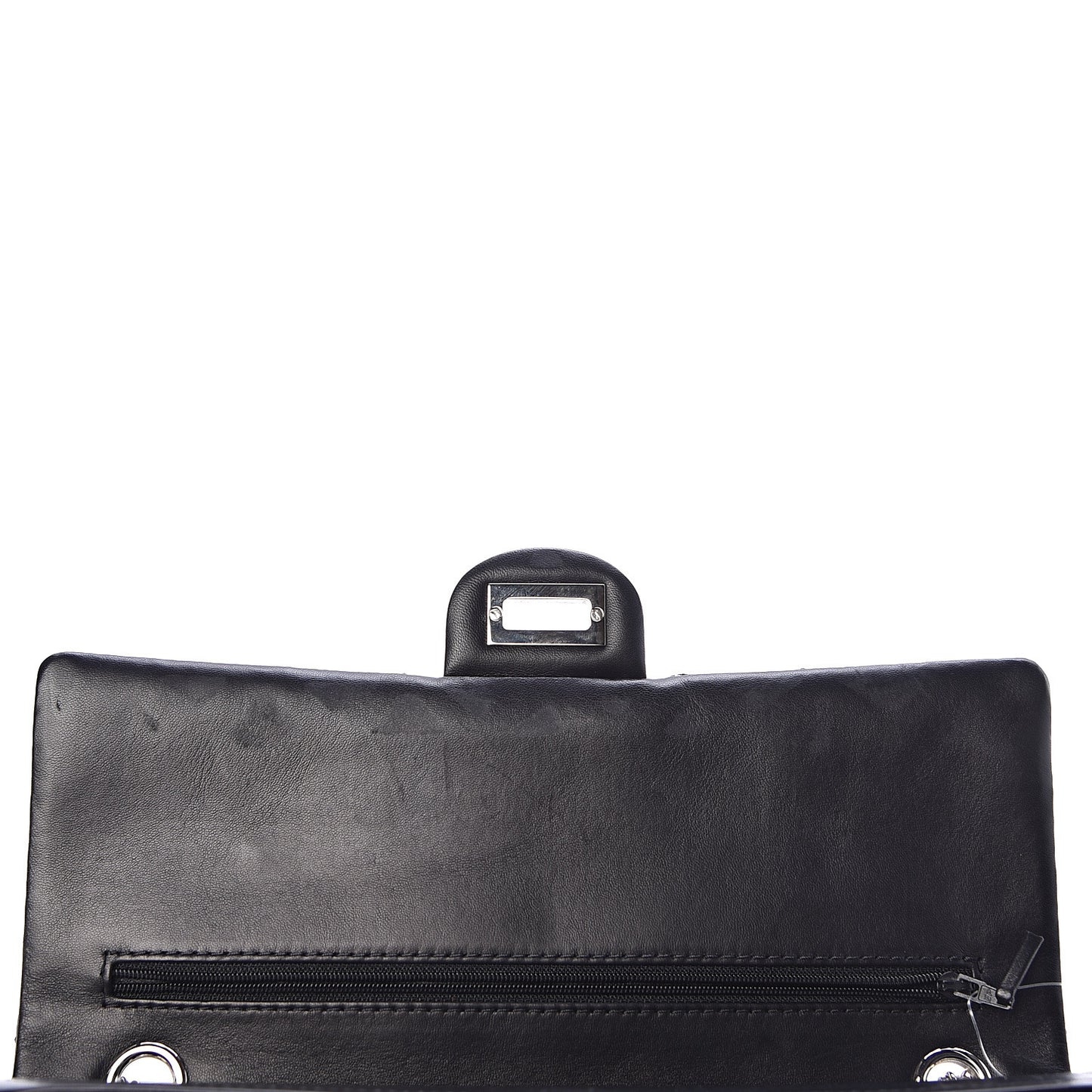 Patent Quilted 2.55 Reissue 227 Flap Black