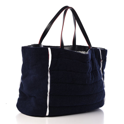 Chanel Reversible Chanel Airlines Tote Silver Navy 5 of 18