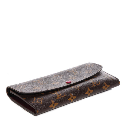 Louis Vuitton Monogram Emilie Wallet Fuchsia 4 of 8