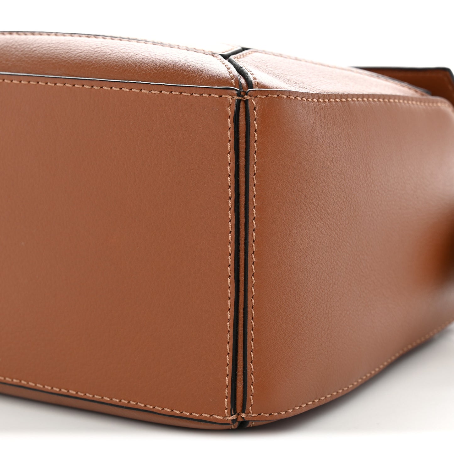 Calfskin Small Puzzle Bag Tan