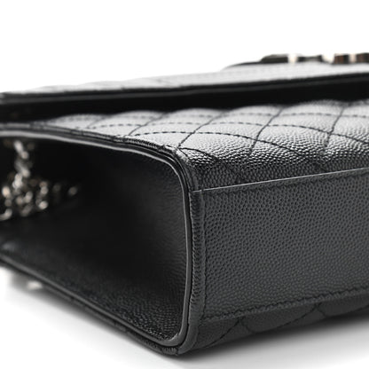 Saint Laurent Grain De Poudre Textured Mixed Matelasse Triquilt Medium Monogram Satchel Black 9 of 10