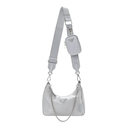 Prada Re-Nylon Saffiano Re-Edition 2005 Shoulder Bag Fiordaliso 1 of 12