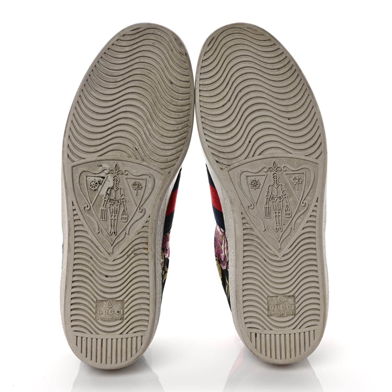 Gucci Lurex Brocade Web Nappa Ace Sneakers 9 Black Pink Oro Vecchio 5 of 10