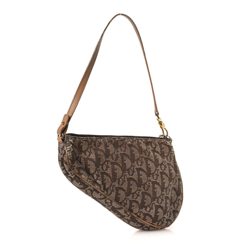Monogram Mini Saddle Pochette Brown