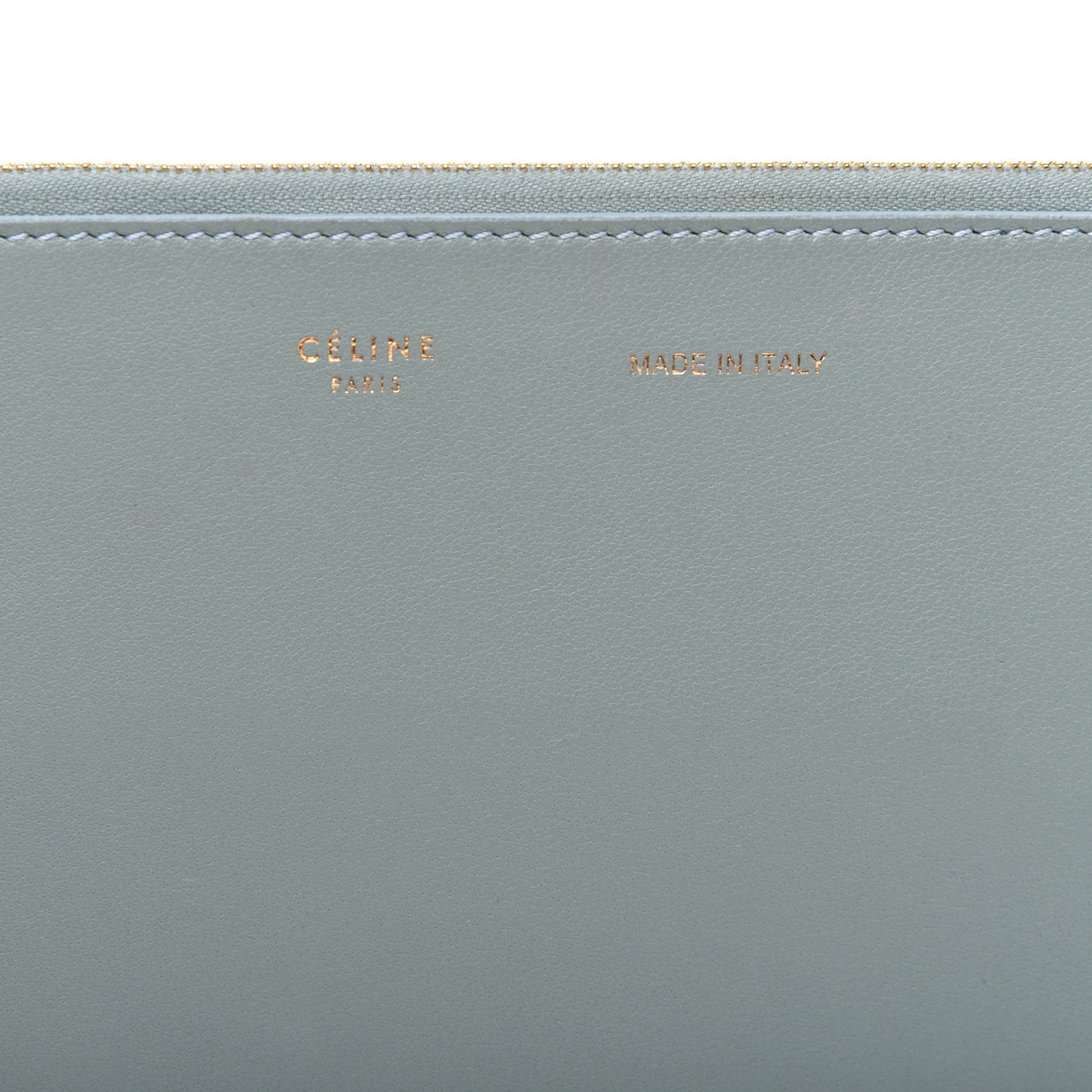 Cloudy Lambskin Solo Zip Pouch