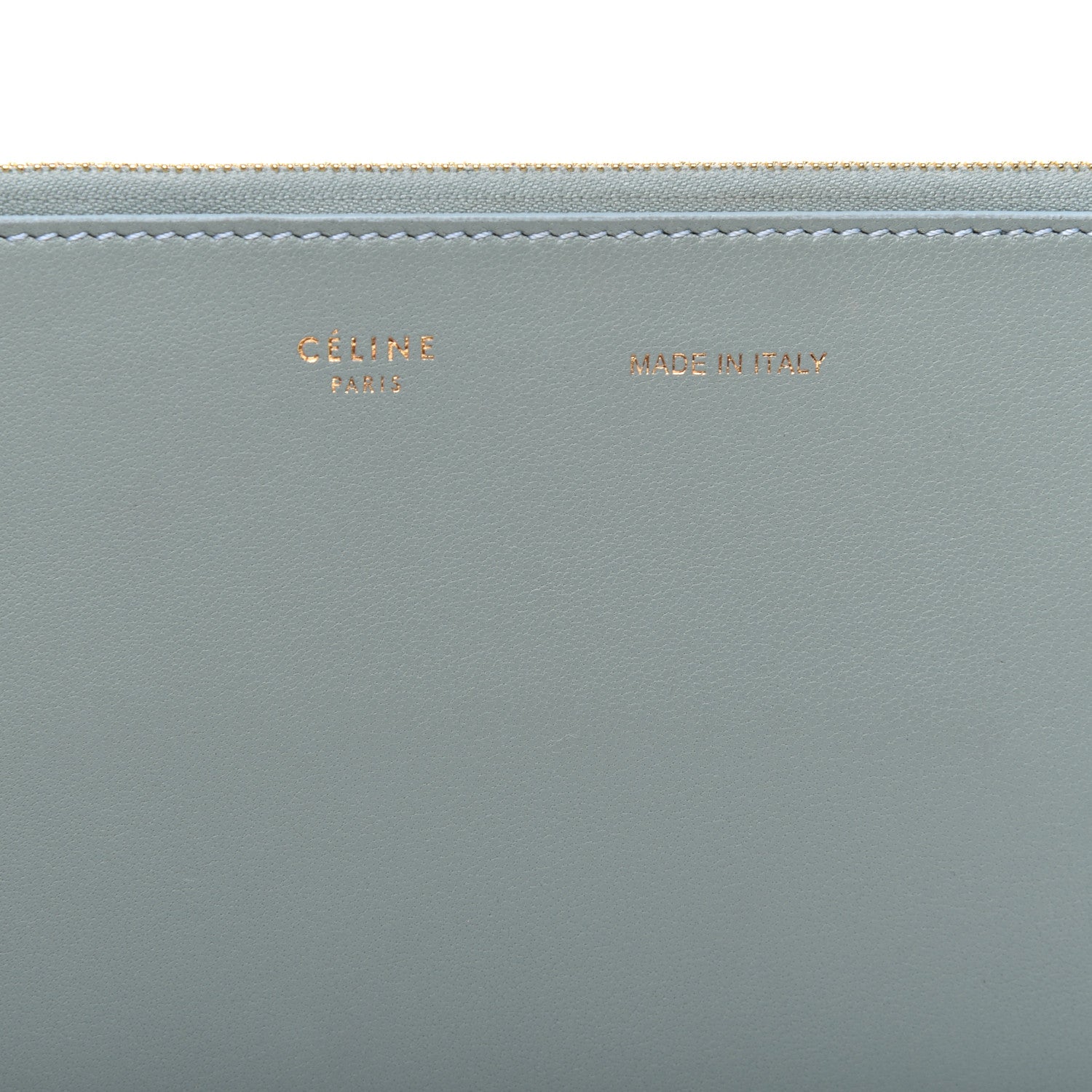 Celine Cloudy Lambskin Solo Zip Pouch 6 of 8