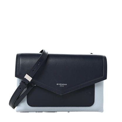 Givenchy Calfskin Duetto Crossbody Navy Blue 1 of 9