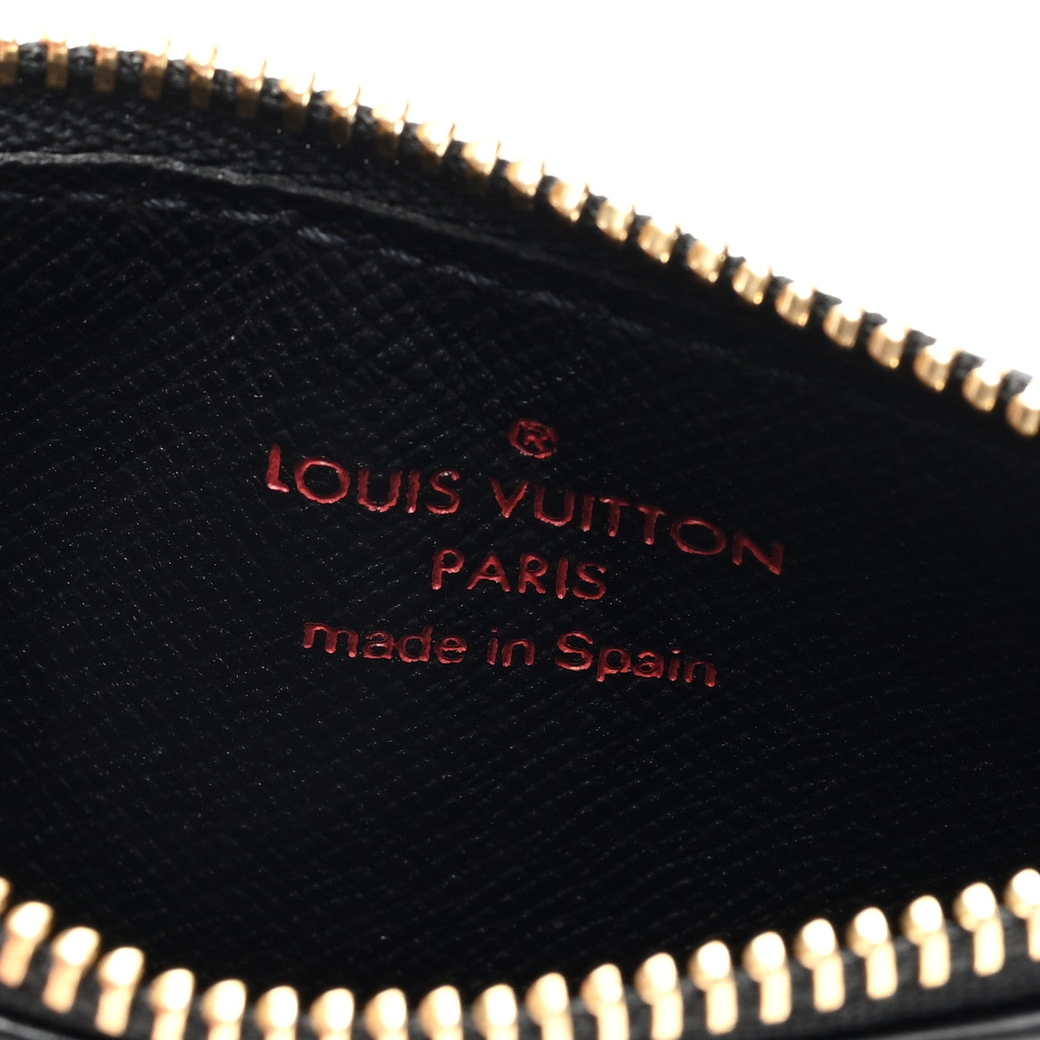 Louis Vuitton Epi Key Pouch Black 6 of 7