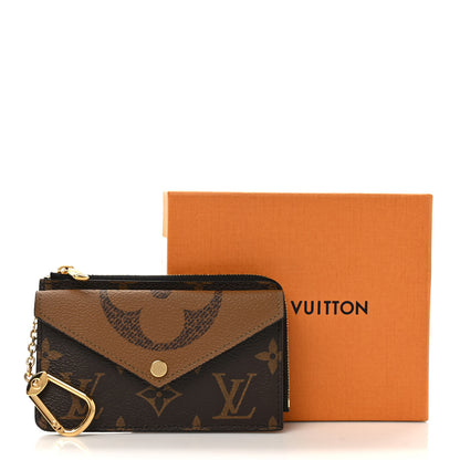 Louis Vuitton Reverse Monogram Recto Verso Card Holder Brown 7 of 7