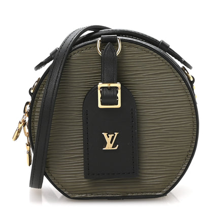 Louis Vuitton Epi Mini Boite Chapeau Kaki 1 of 9