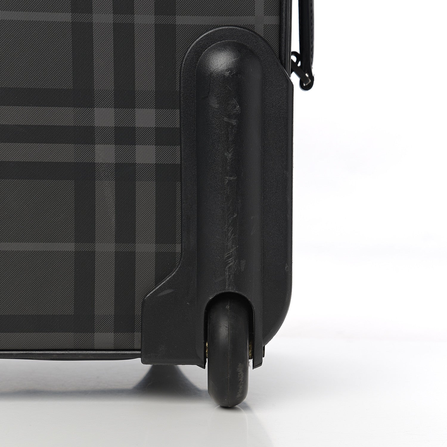 Burberry Smoked Check Carry-On Suitcase Black 8 of 14