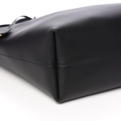 Saint Laurent Calfskin Large Shopping Tote Black 8 of 10