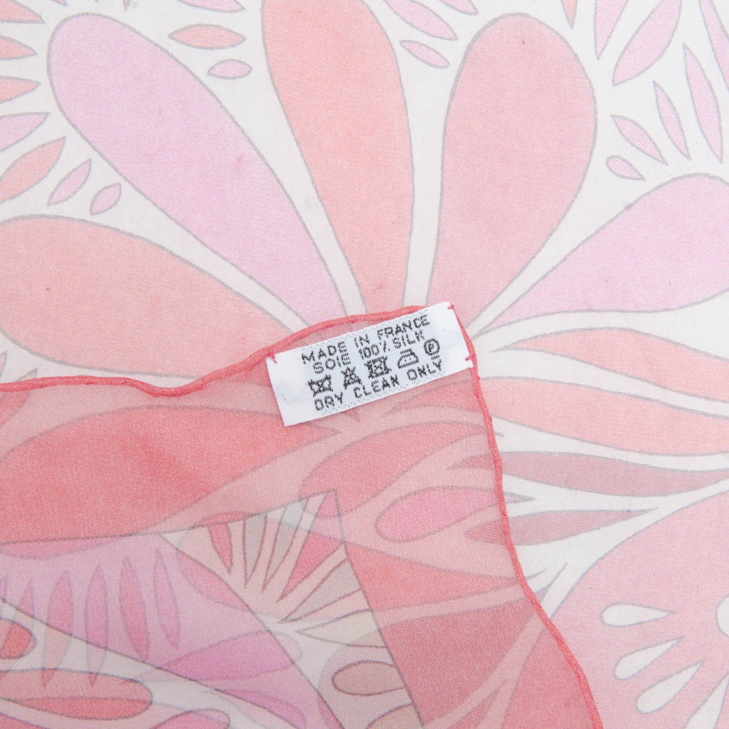 Hermes Mousseline Silk Millefleurs du Mexique Shawl 140 7 of 7