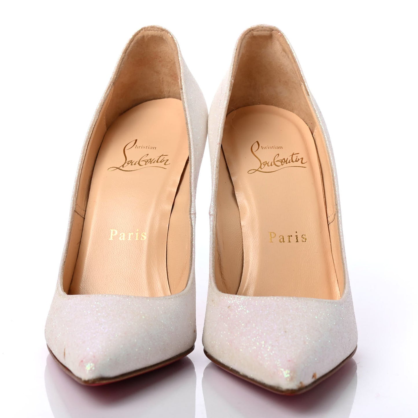 Glitter Mini Decollete 554 100 Pumps 36 Glacier