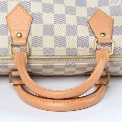 Louis Vuitton Damier Azur Speedy 30 12 of 19