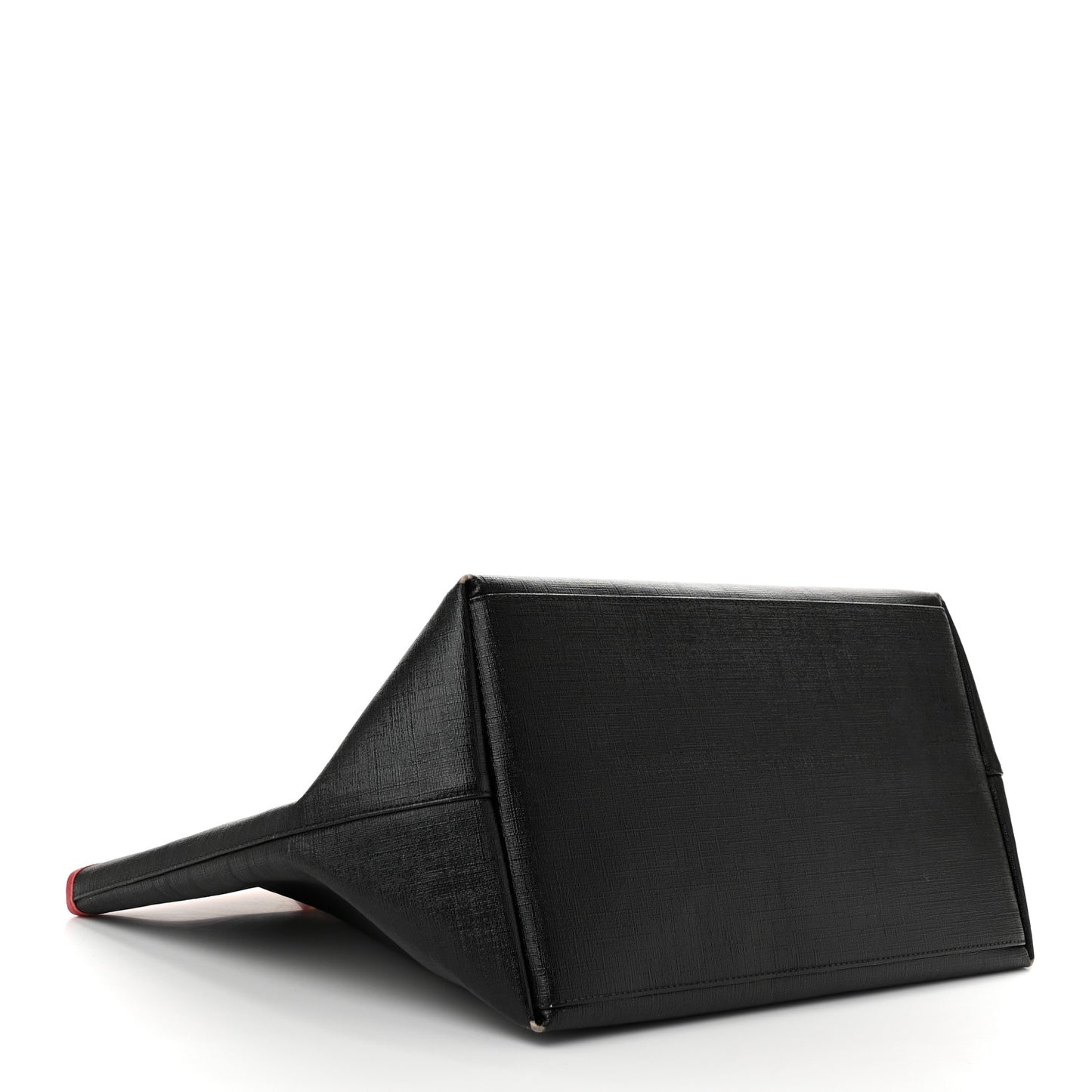 Coated Canvas Vintage 90's Logo Tote Black