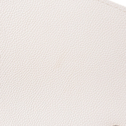 Chanel Grained Calfskin Quilted Small Cuba Top Handle Flap White 8 of 9