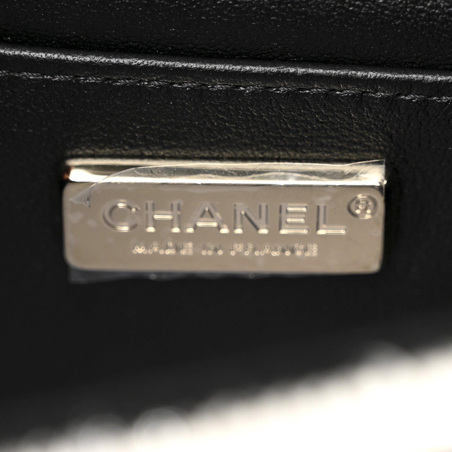 Chanel Striped Tweed Sequin Quilted Camellia Embellished Mini Rectangular Flap Ecru Black 6 of 11