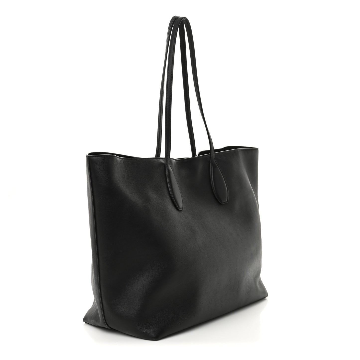 Calfskin Studio Tote Black