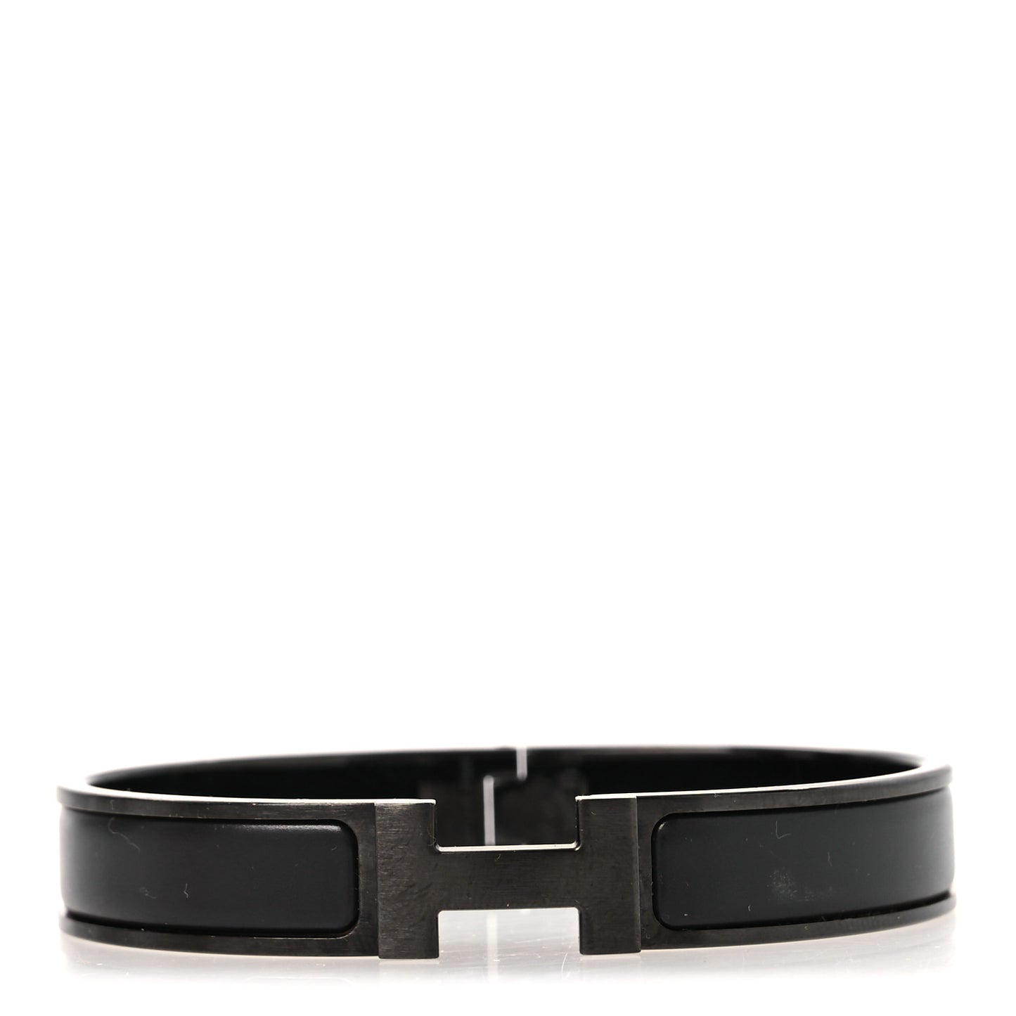 Matte Enamel Narrow Clic Clac HH Bracelet T5 So Black