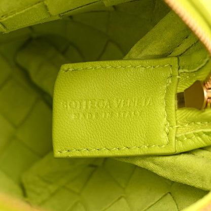 Bottega Veneta Nappa Intrecciato Mini Loop Camera Bag Acid Kiwi 5 of 8