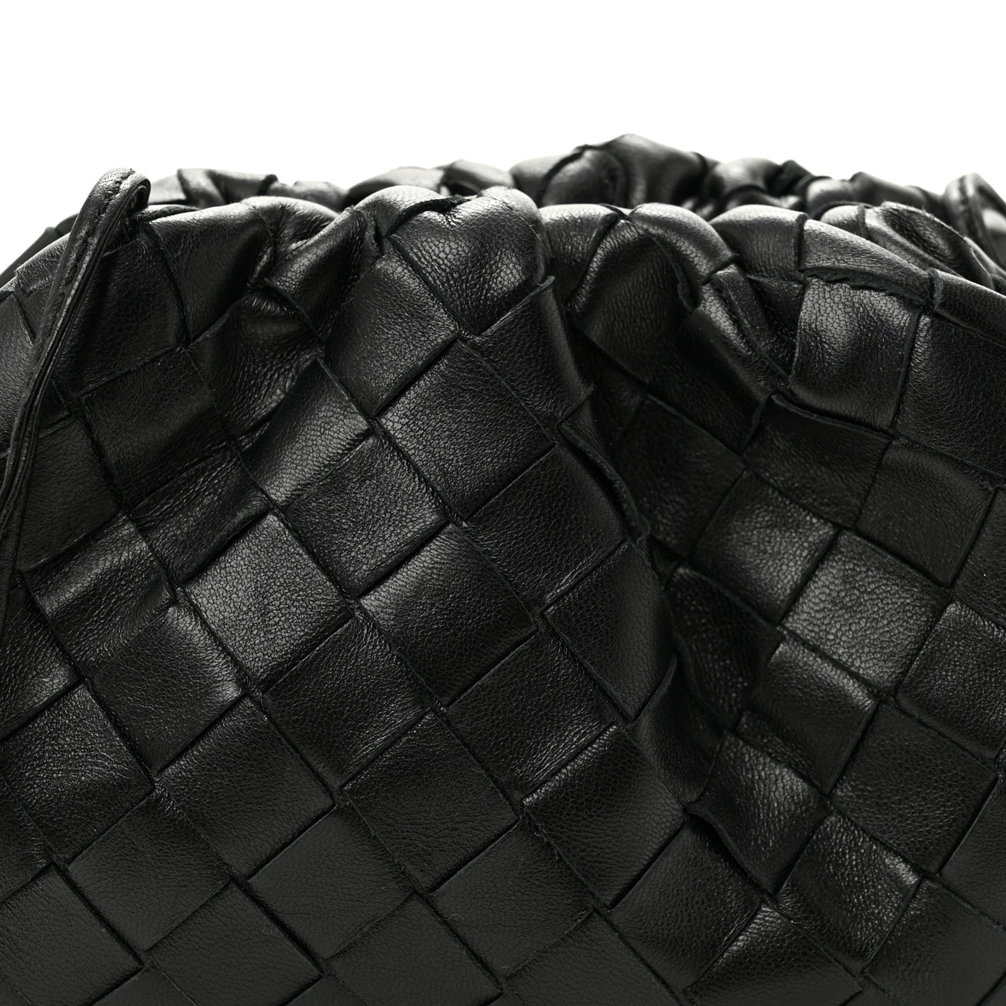 Nappa Intrecciato The Mini Pouch Black