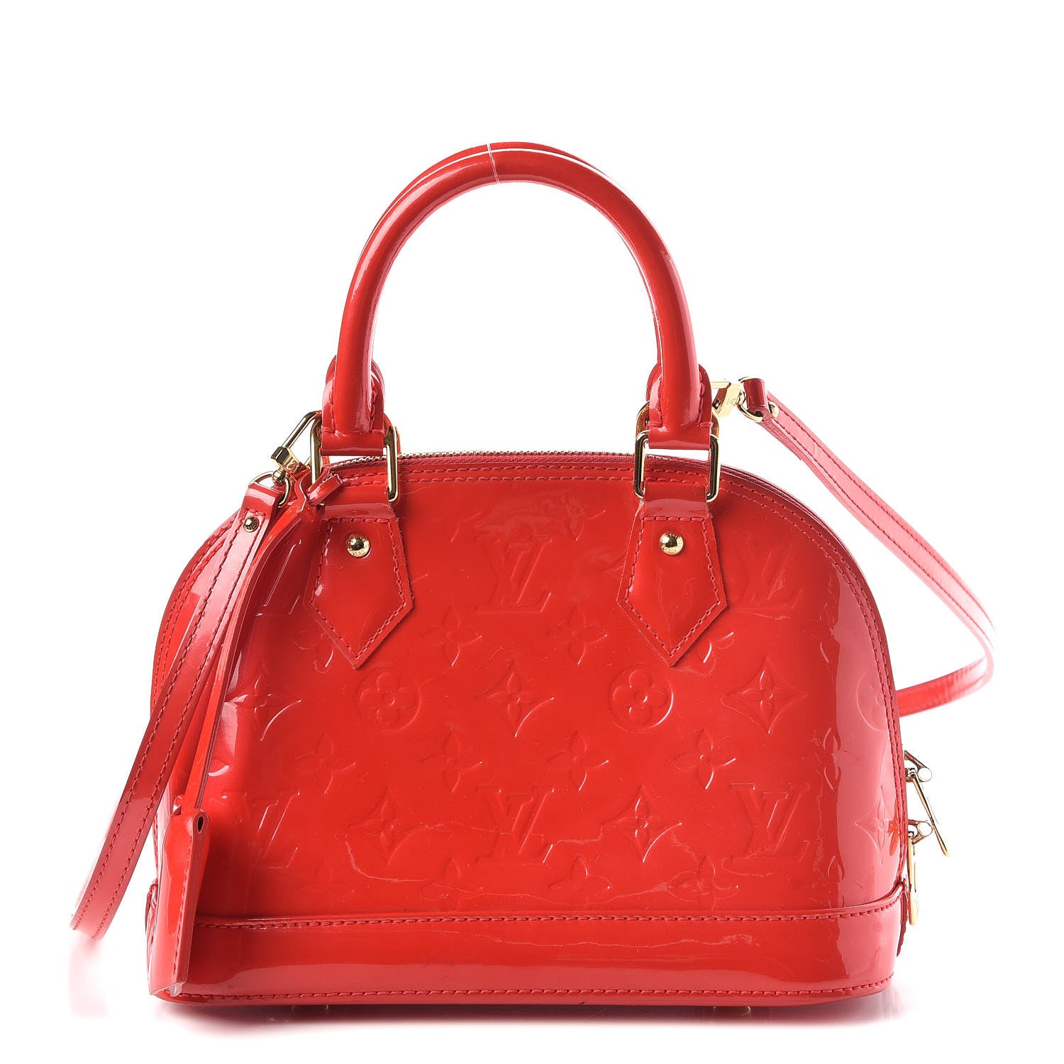 Louis Vuitton Vernis Alma BB Rouge Grenadine 1 of 13