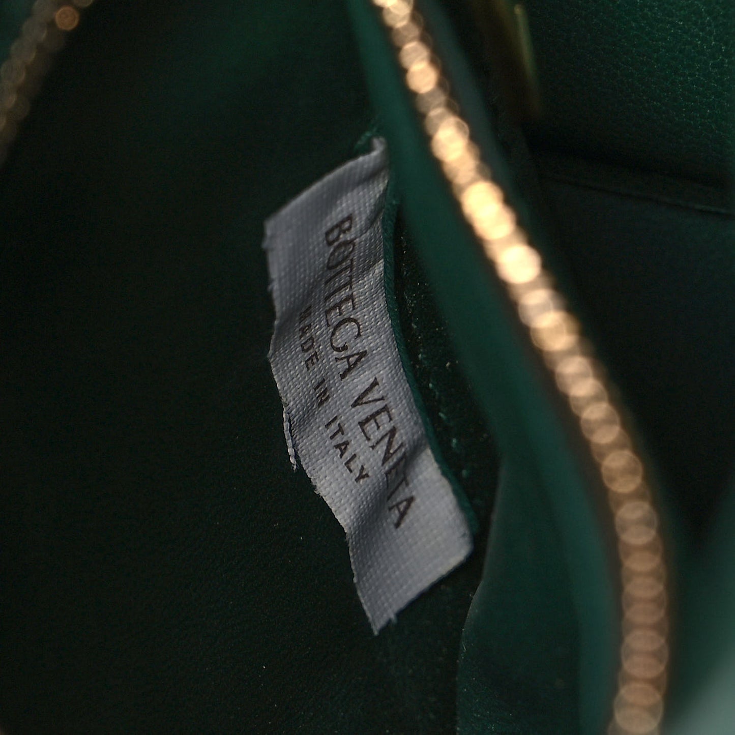 Lambskin Maxi Intreccio Padded Chain Cassette Crossbody Bag Racing Green