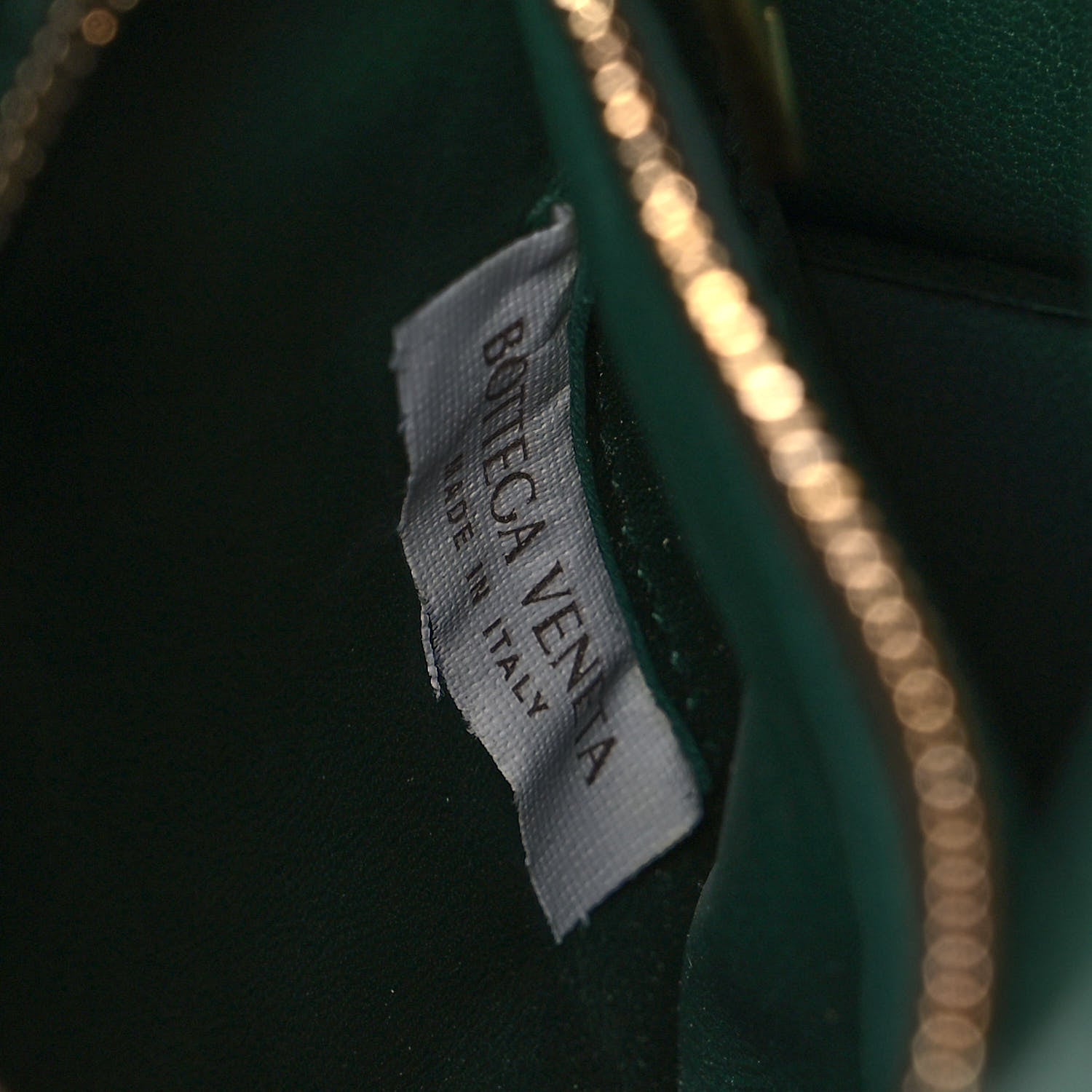 Bottega Veneta Lambskin Maxi Intreccio Padded Chain Cassette Crossbody Bag Racing Green 7 of 13