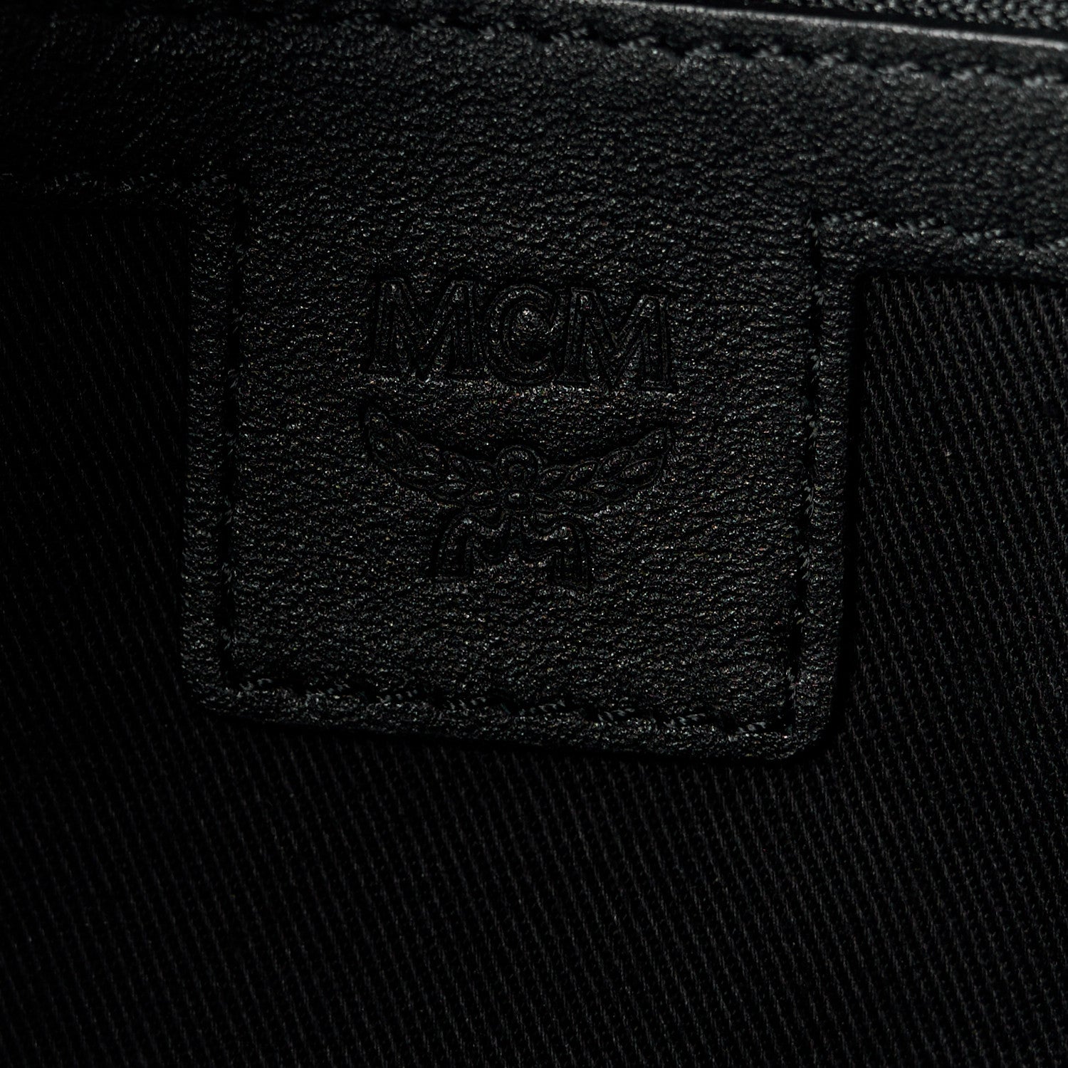 MCM Visetos Bandana Small Aren Boston Bag Black 7 of 12