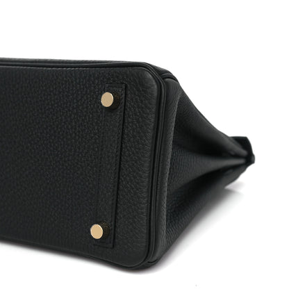 Hermes Togo Birkin 25 Black 10 of 11