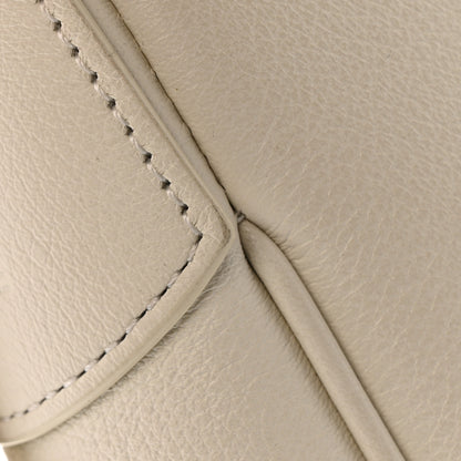 Celine Supple Calfskin Cuir Triomphe Heloise Shoulder Bag White 14 of 15