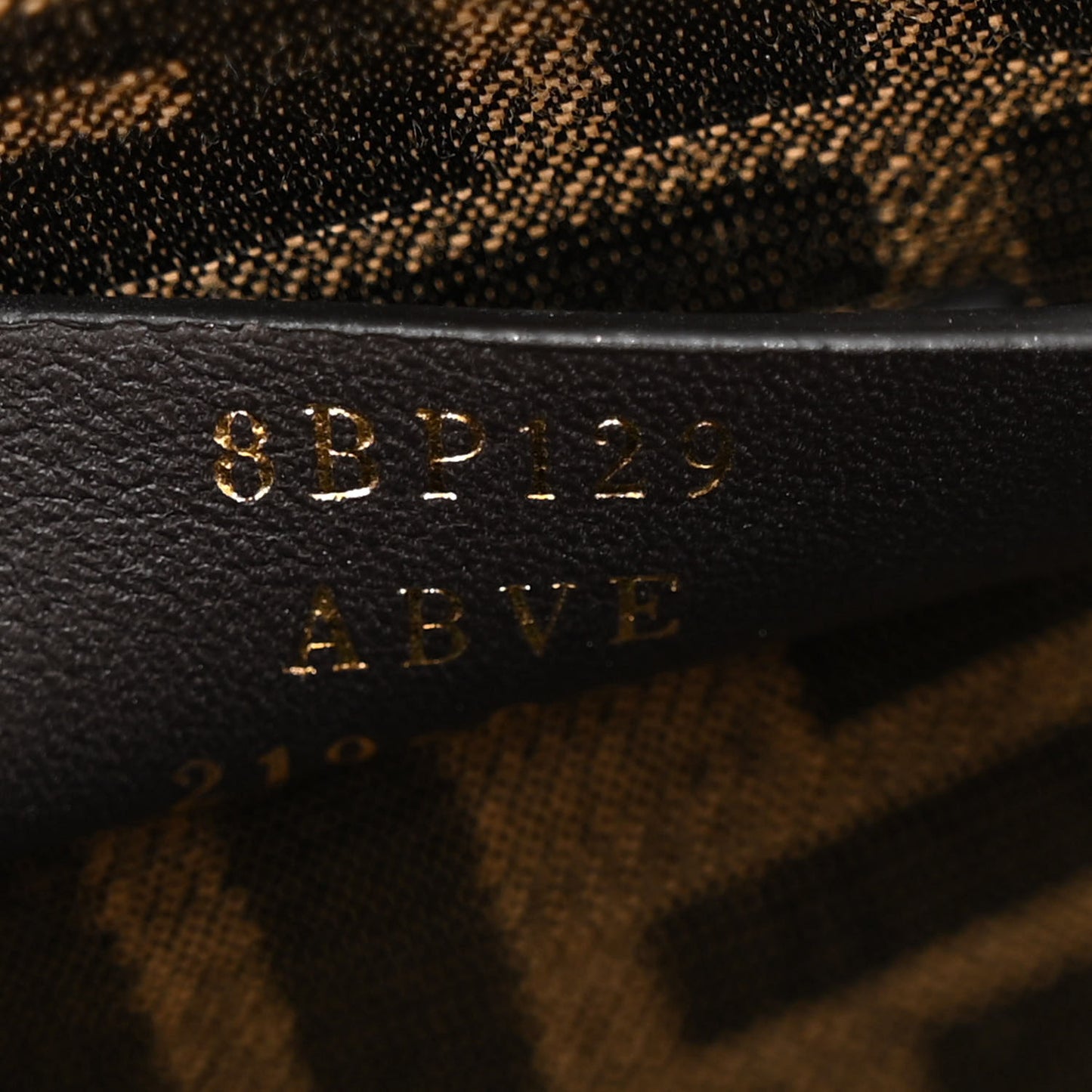 Shiny Nappa Small Fendi First Green