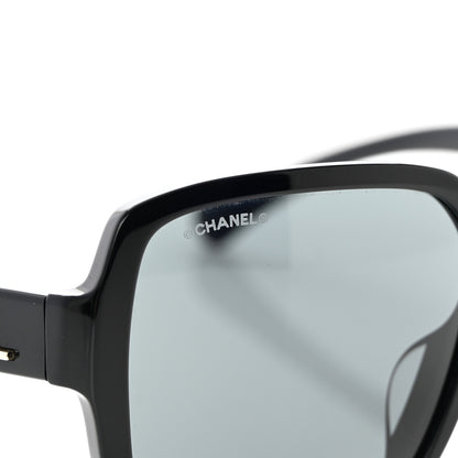 Chanel Acetate Square Sunglasses 5408-A Black 7 of 8