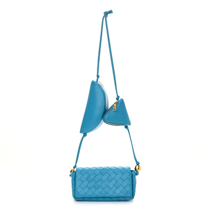 Bottega Veneta Nappa Intrecciato Pouch On Strap Pool 1 of 9