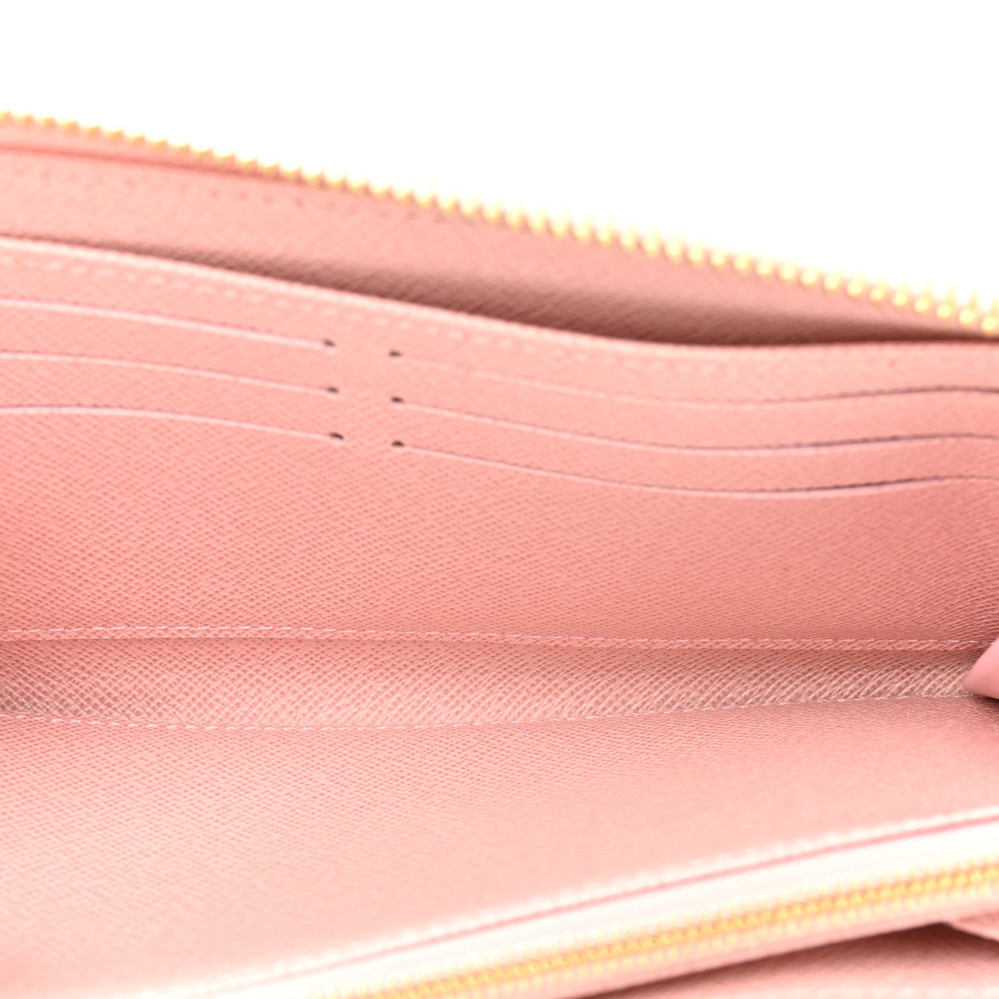 Damier Azur Zippy Wallet Rose Ballerine