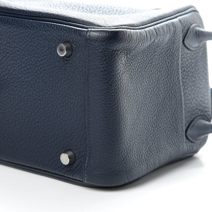 Hermes Taurillon Clemence Lindy 26 Bleu Abysse 10 of 12
