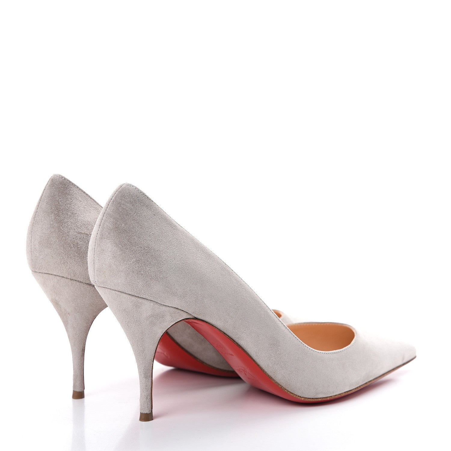 Christian Louboutin Veau Velours Clare 80 Pumps 38.5 Fume 4 of 8