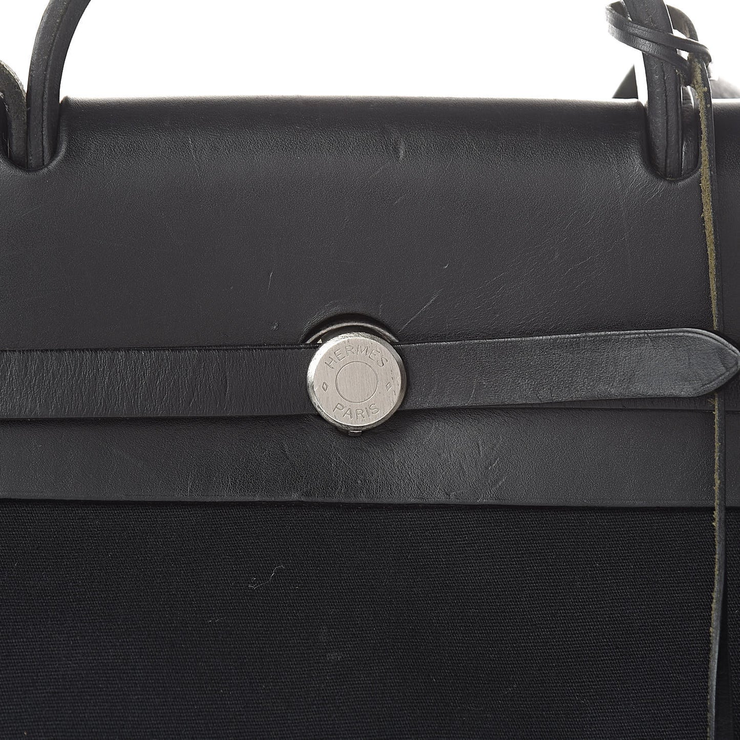 Toile Vache Calfskin Herbag 39 MM Black