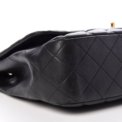 Chanel Lambskin Quilted Jumbo Single Flap Black 18 of 20