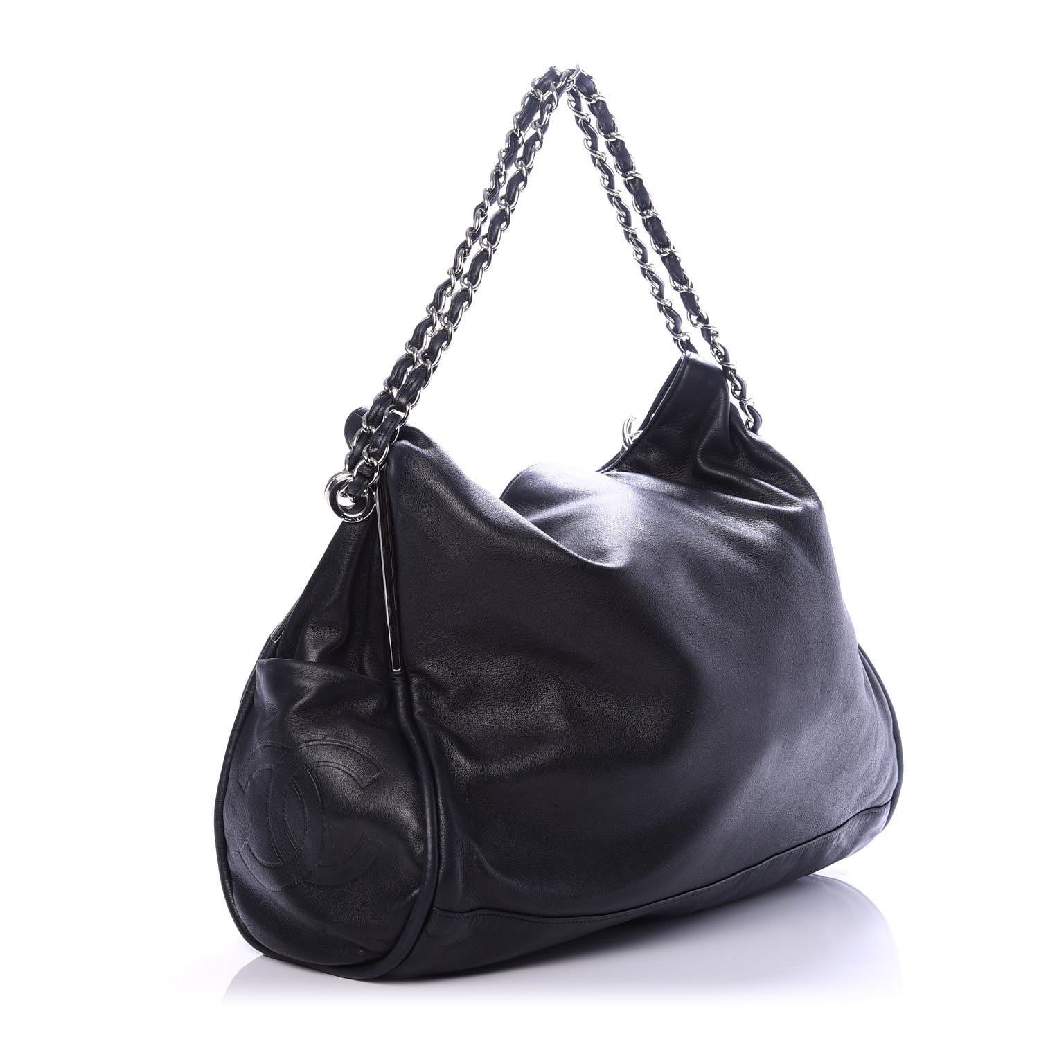 Chanel Lambskin Large Ultimate Soft Tote Black 3 of 9