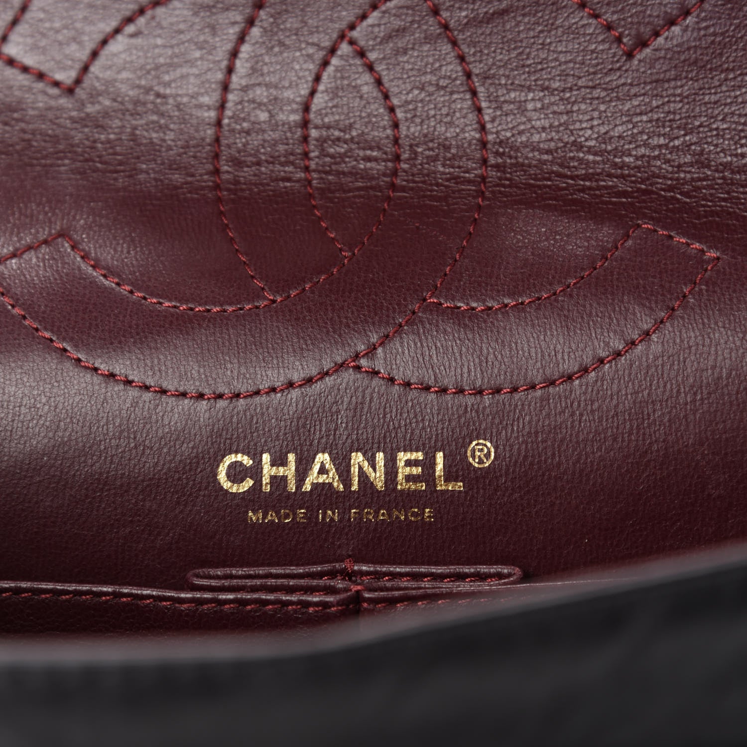 Chanel Aged Calfskin Quilted 2.55 Reissue 226 Flap Black 9 of 12