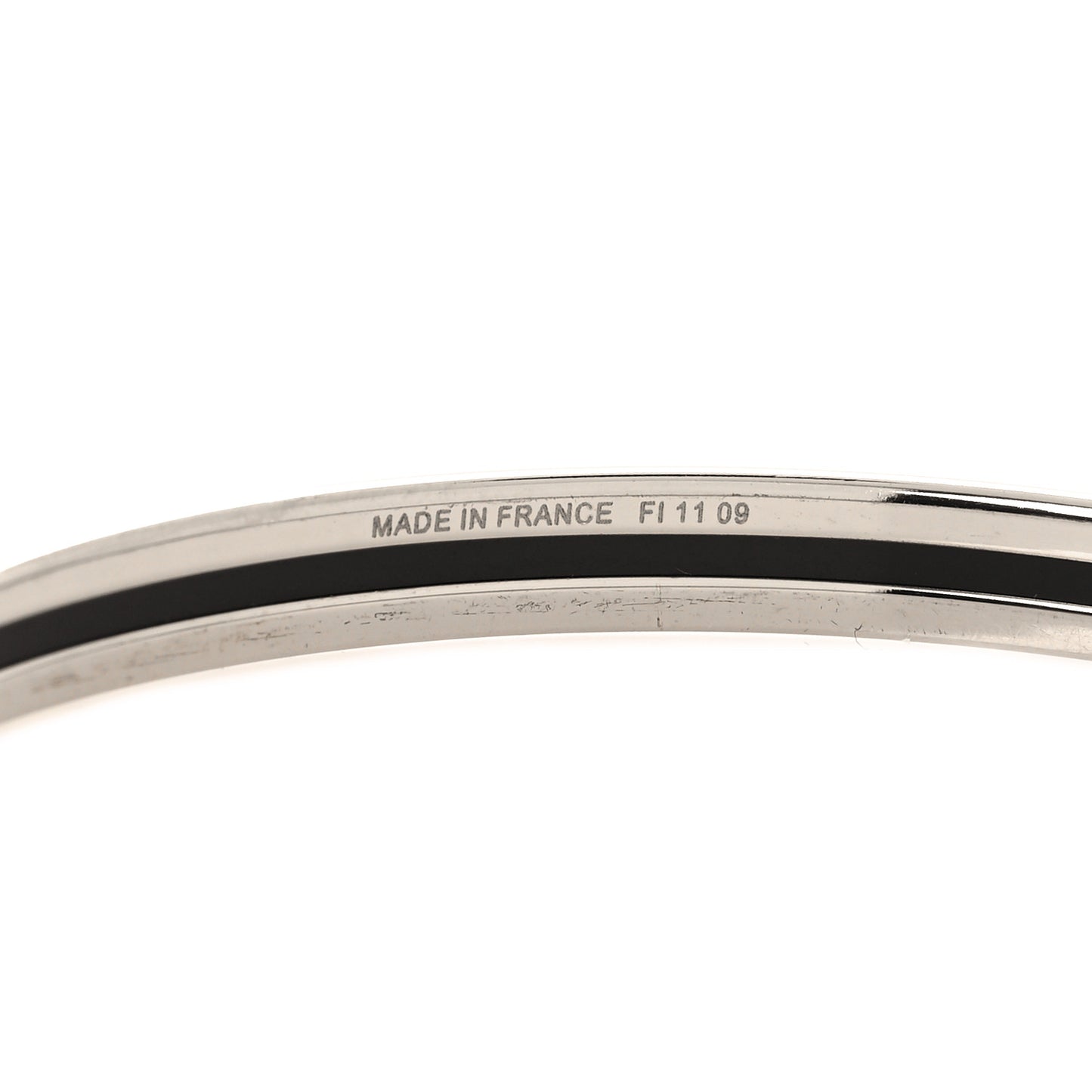 Enamel Printed Extra Narrow Bandana Bangle 70 Rose Fever