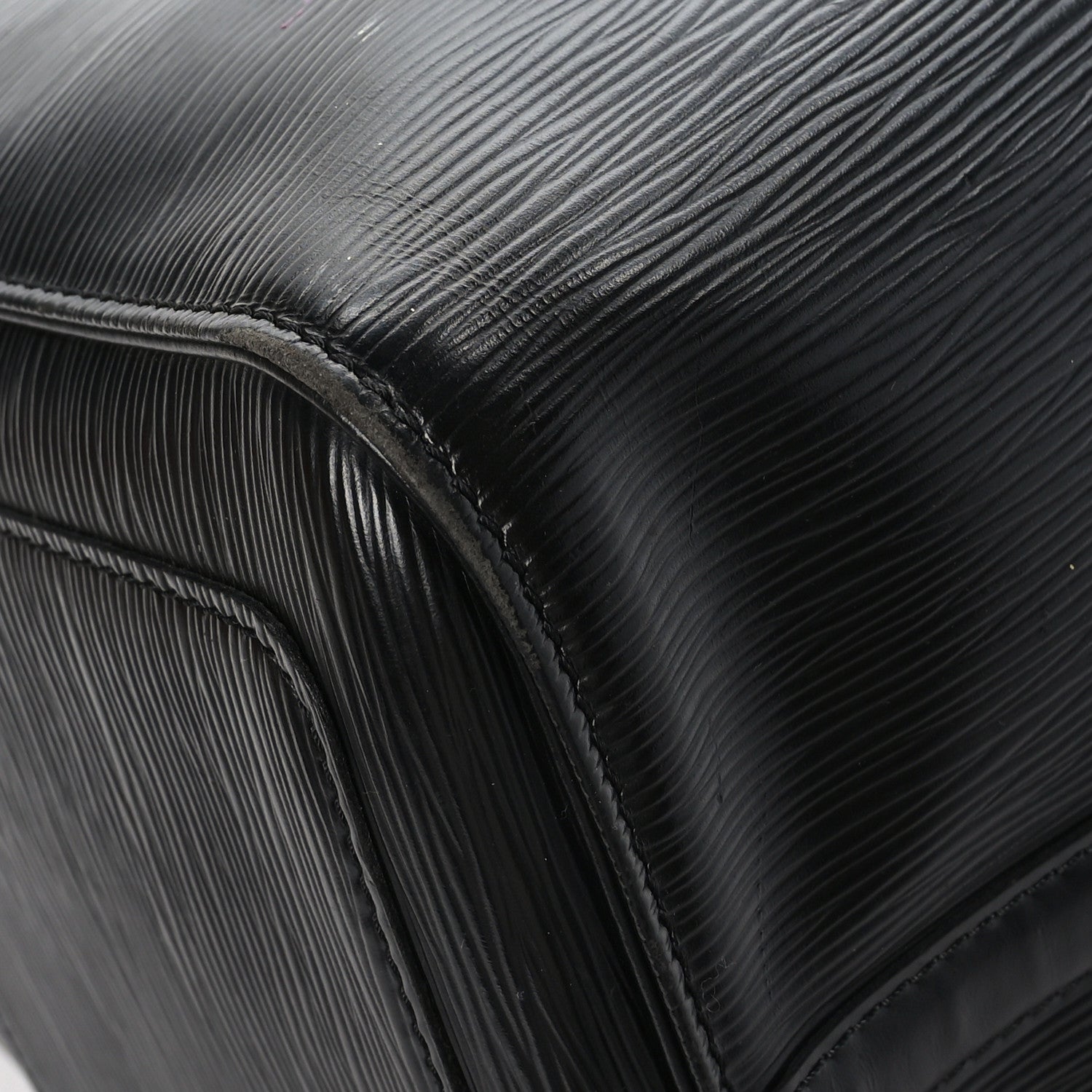 Louis Vuitton Epi Keepall 45 Black 8 of 12