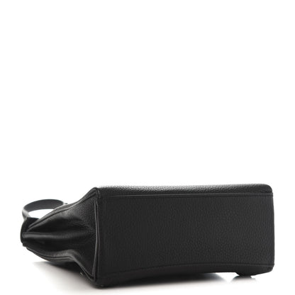 Hermes Taurillon Clemence Kelly Ado Backpack Black 3 of 10