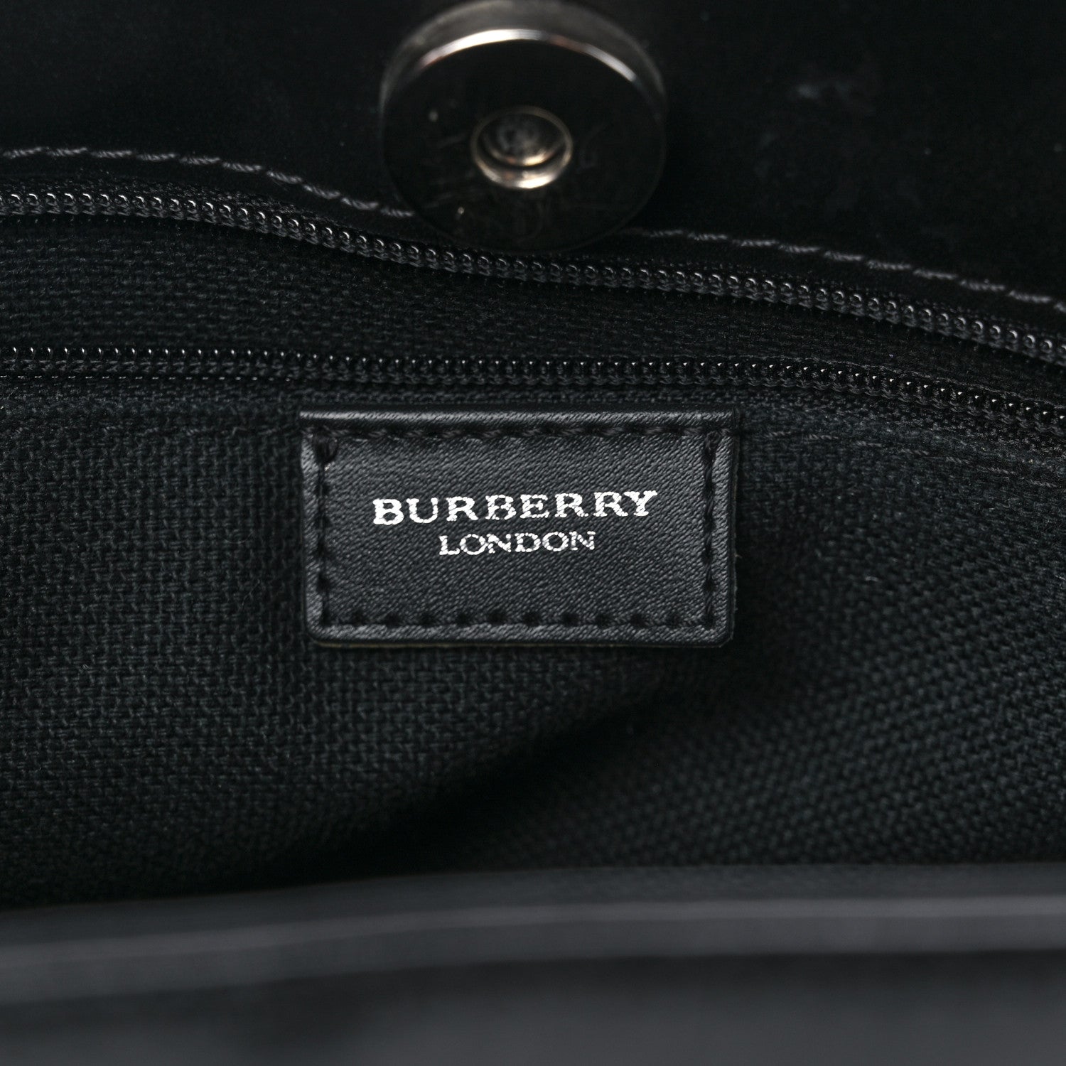 Burberry Prorsum House Check Shoulder Bag Black 6 of 14