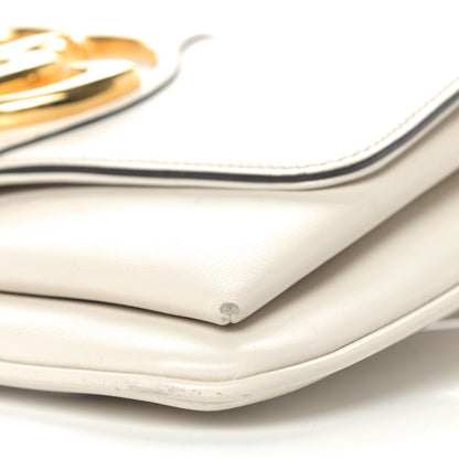 Gucci Calfskin Small Arli Flap Shoulder Bag Mystic White 6 of 8
